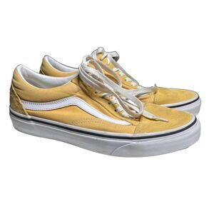 Unisex Vans Old Skool Women's 8.5 Men's Size 7‎ Mustard Yellow Sneakers Shoes